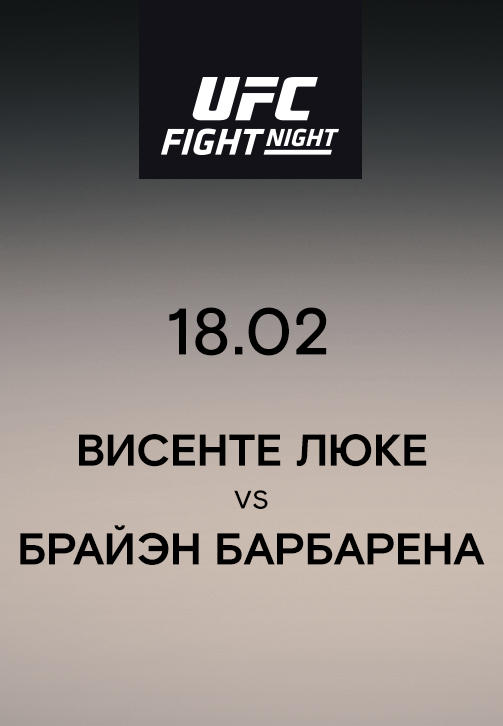 Постер к сериалу Висенте Люке VS Брайэн Барбарена 2019